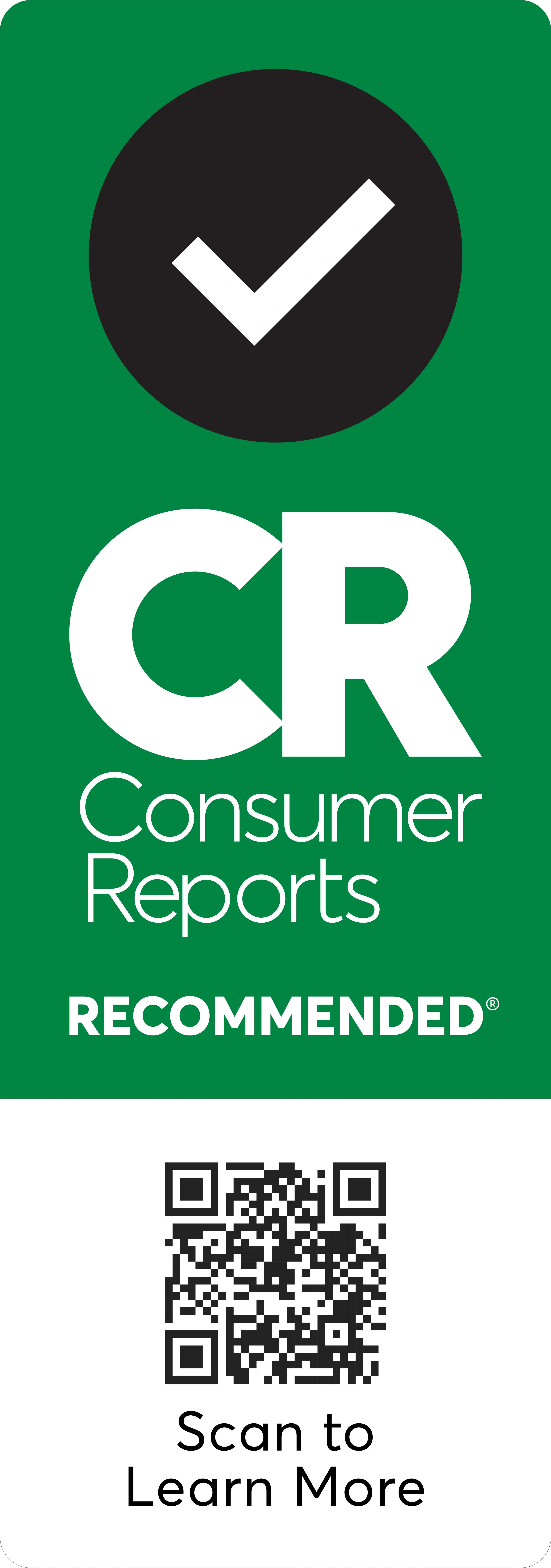 Consumer Reports Recommended